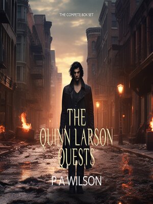 cover image of The Quinn Larson Quests